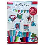 46 delig knutselset scrapbookset, fotolijst maken, slingers en decoratie maken enz