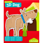 Kleur je eigen 3D Hond