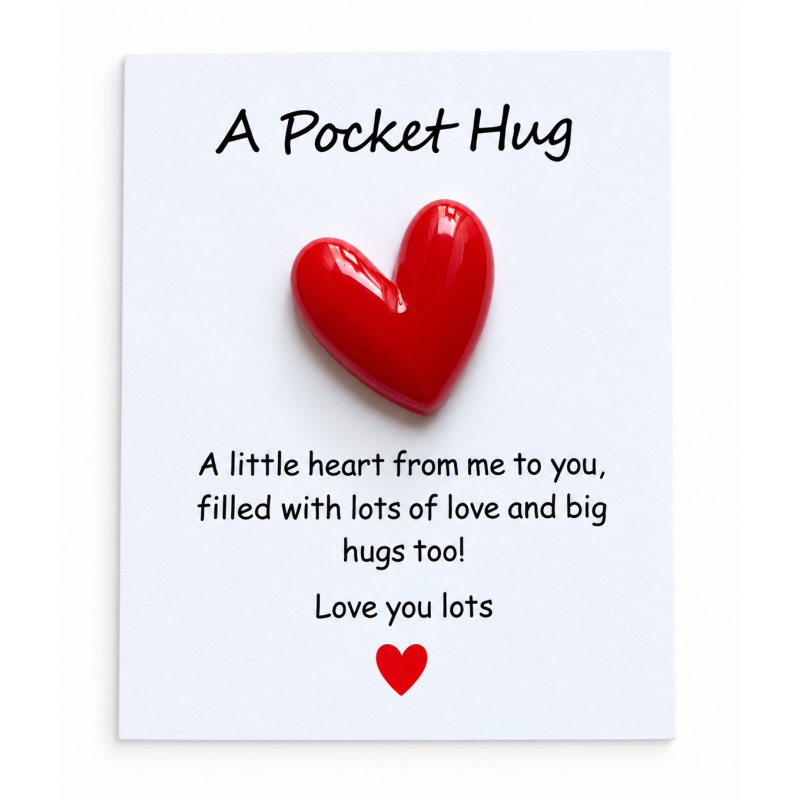 A Pocket hug "Love" 