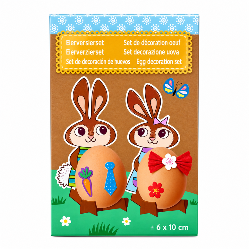 Knutseldoosje Eierversierset 