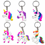 Sleutelhanger Unicorn in 6 modellen