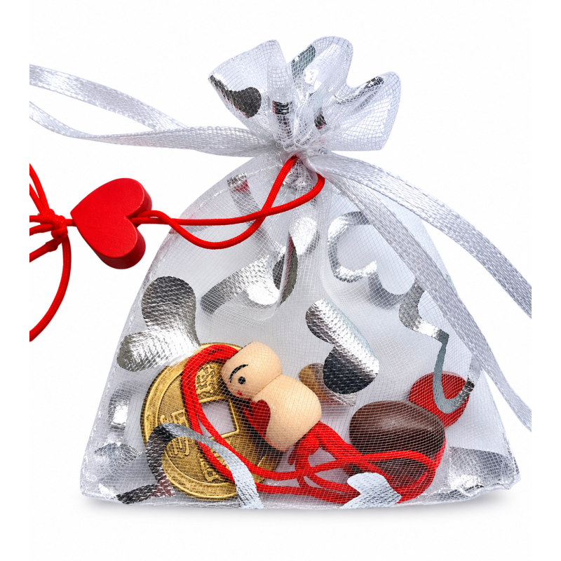 Gelukszakje Valentijn Liefde Hartjes