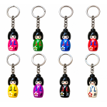 Sleutelhanger Kokeshi Japans Gelukspoppetje 