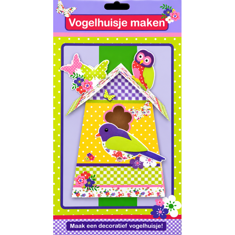 Decoratief Vogelhuisje maken 