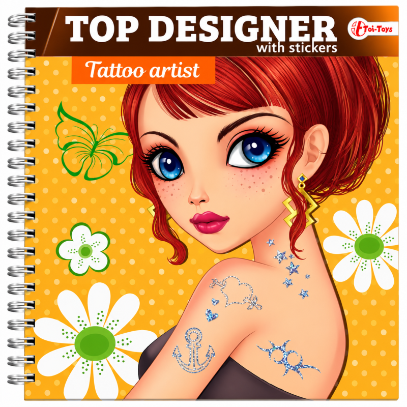 Top Designer Tattoo artist met Stickers