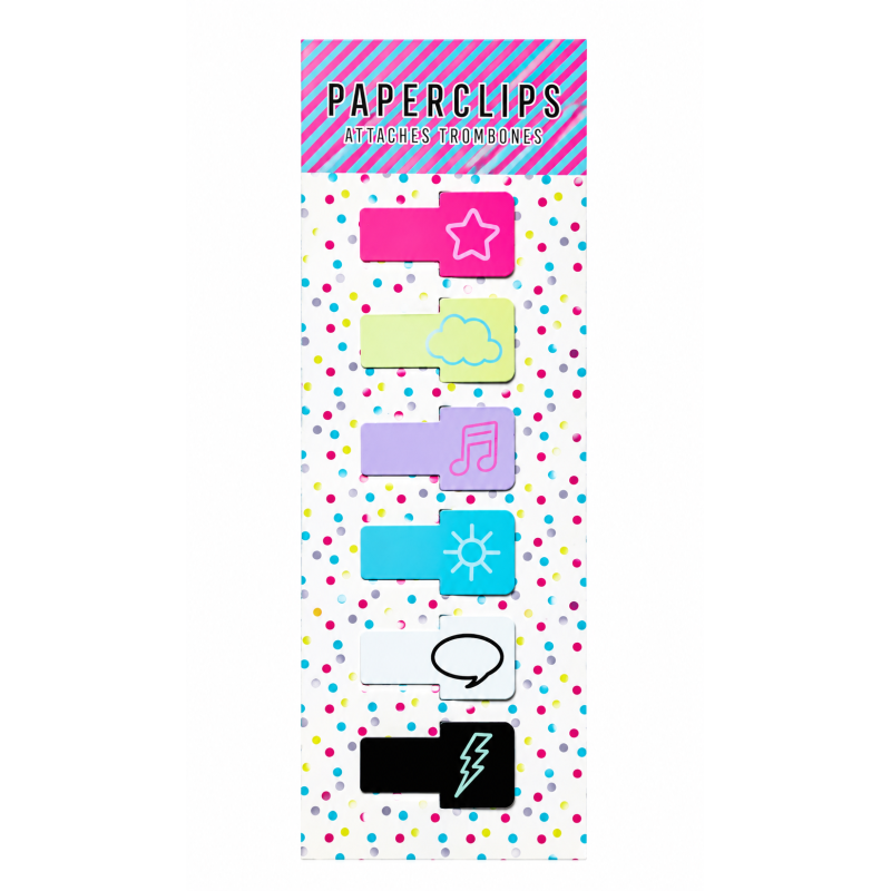Set van 6 Paperclips 