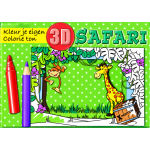 Kleur je eigen 3D Safari