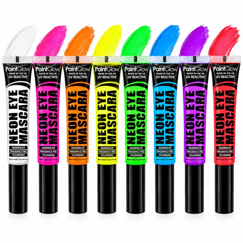 Neon Eye Mascara in 8 kleuren