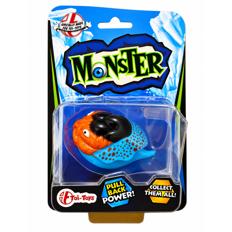 Toi-Toys Monster Pull back Power