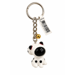Sleutelhanger Puppy Zwarte vlekken