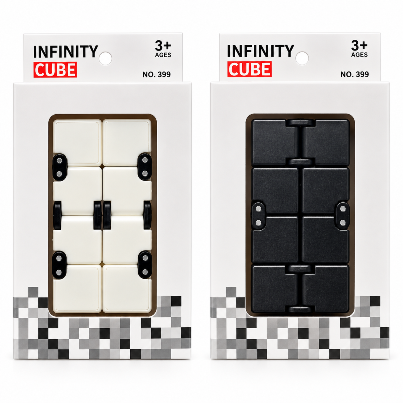 Infinity Cube wit of zwart