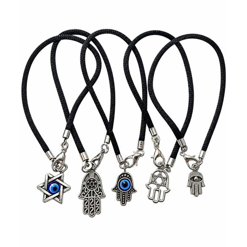 Armbandje Geluk Turks oog, Hand Fatima