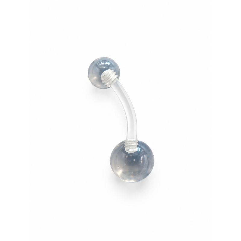 Navelpiercing Kunststof 10x1.6