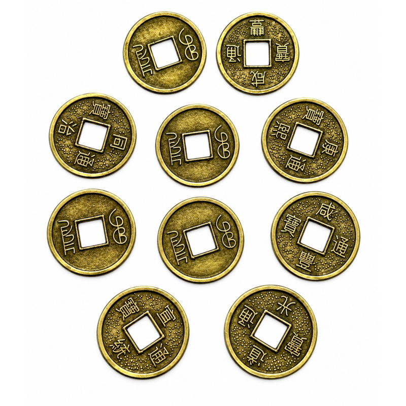Geluksmunten middel 10 stuks