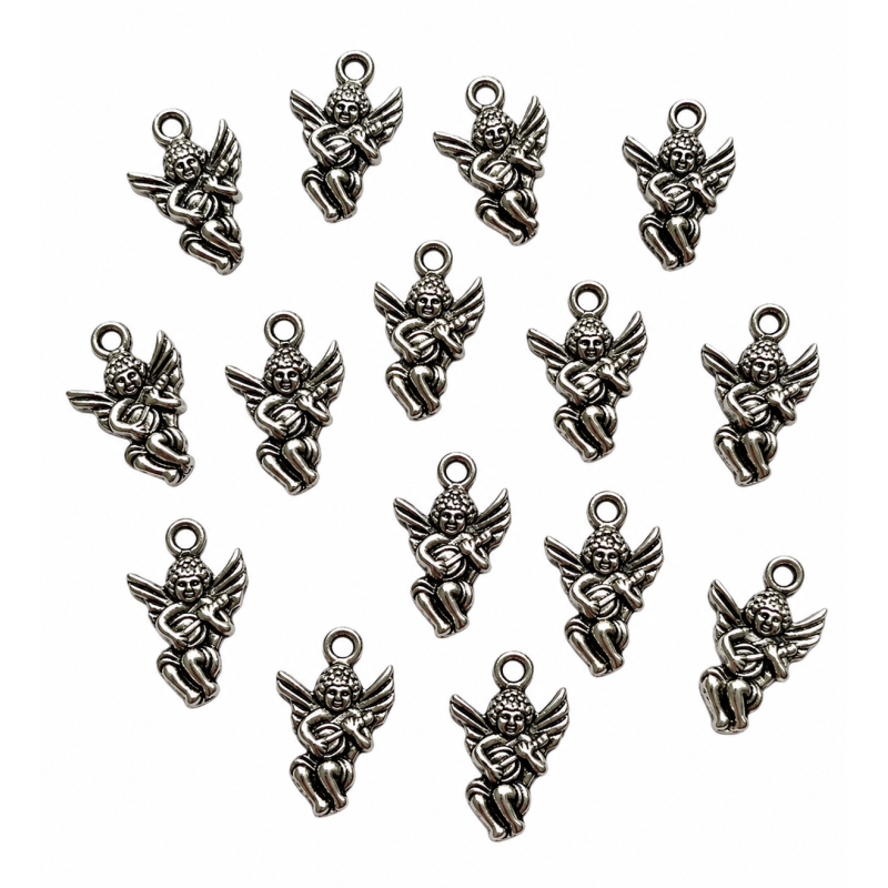 Bedeltjes Engelen 10 stuks 