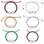 Armbandje Lemniscaat in diverse kleuren