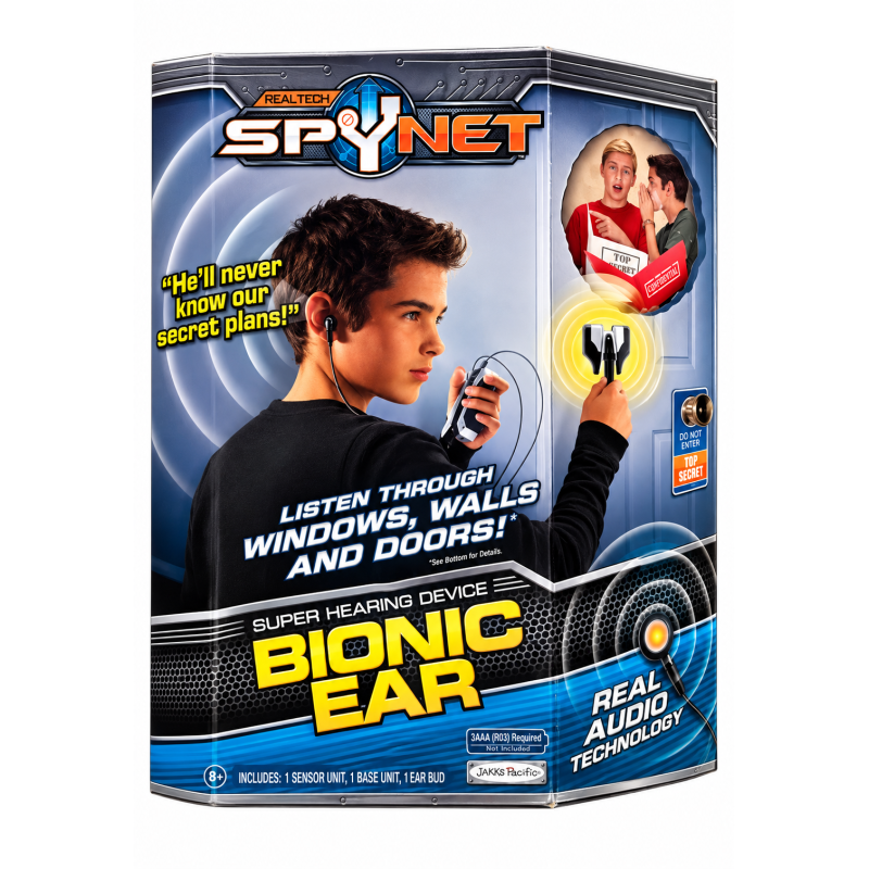 Realtech Spynet, Bionic ear Real audio technology Koptelefoon