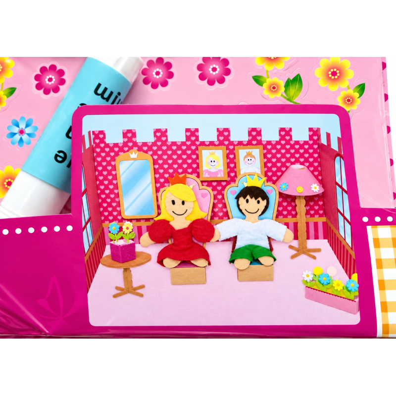 Maak je eigen Prinsessenhuis met poppen 