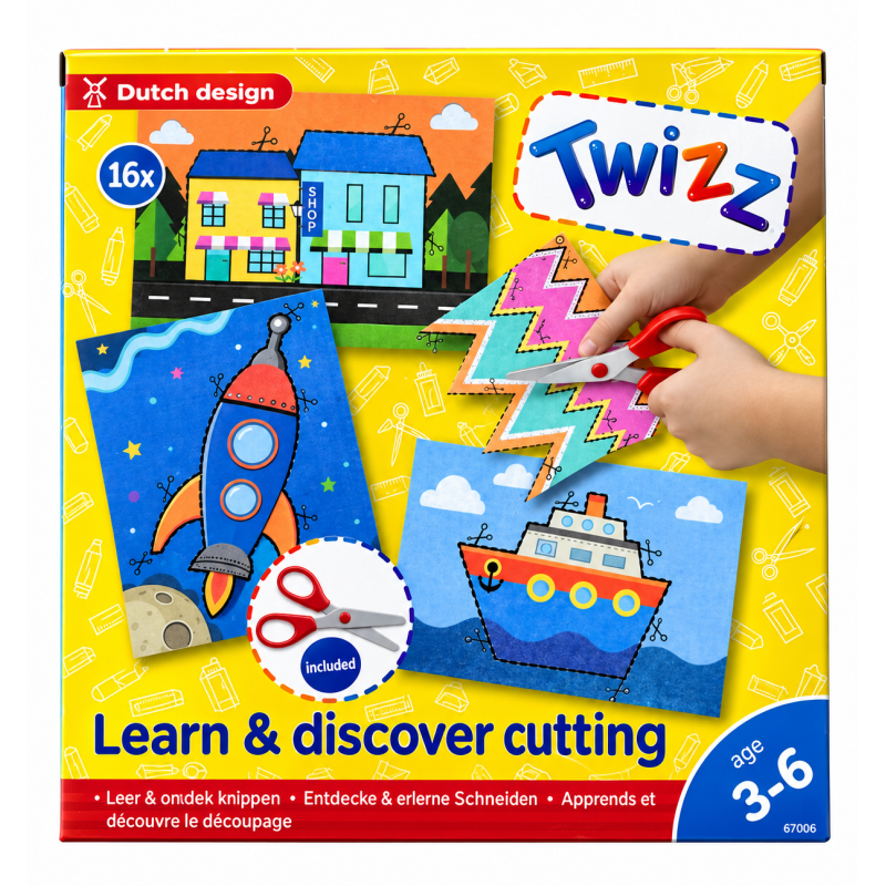 Twizz Leer en ontdek knippen knutselpakket