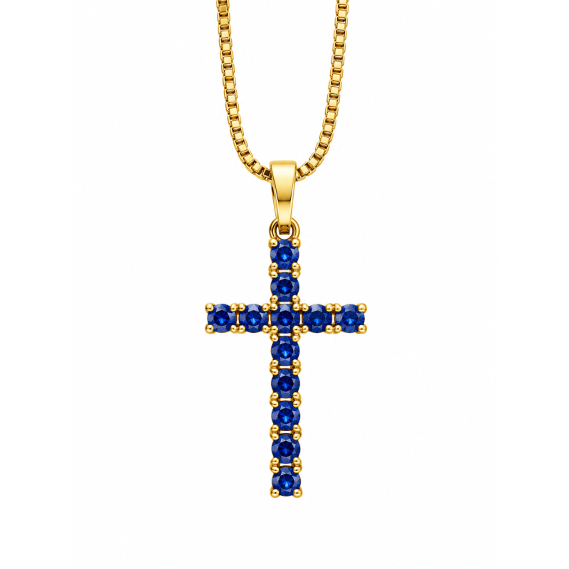 Ketting met Kruisje Goudkleurig