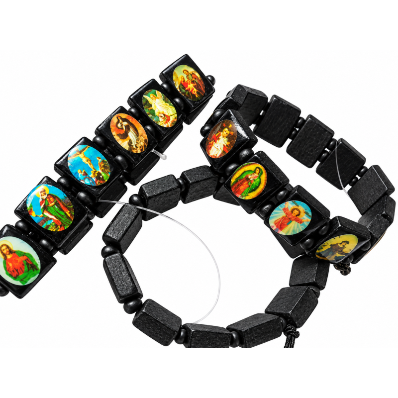 Heiligen armband zwart