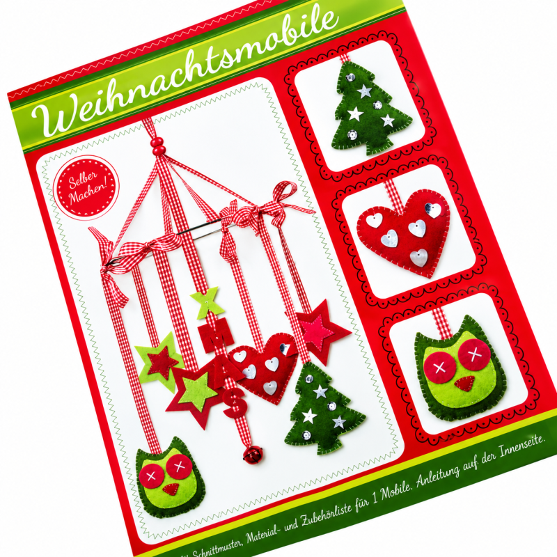 Maak je eigen Kerst mobiel knutselpakket 
