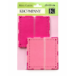 K&Company mini cards met envelop 12 stuks 