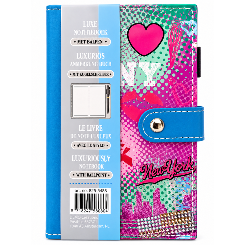 Luxe Notitieboek NewYork met Balpen 