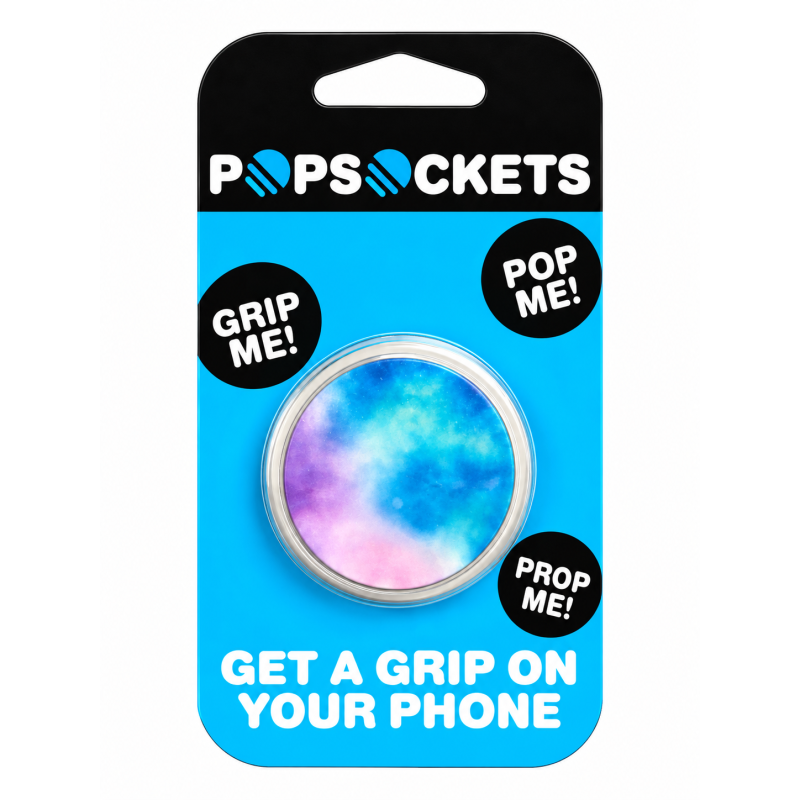 Universele Telefoonhouder Grip Blauw/Roze