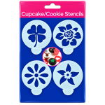 Cupcake/Cookie Stensils in 4 designs