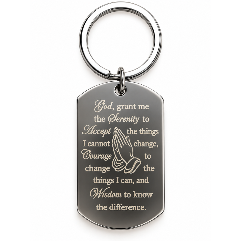 Sleutelhanger Serenity Prayer 