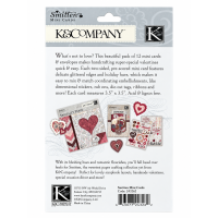 K&Company mini cards met envelop 12 stuks 