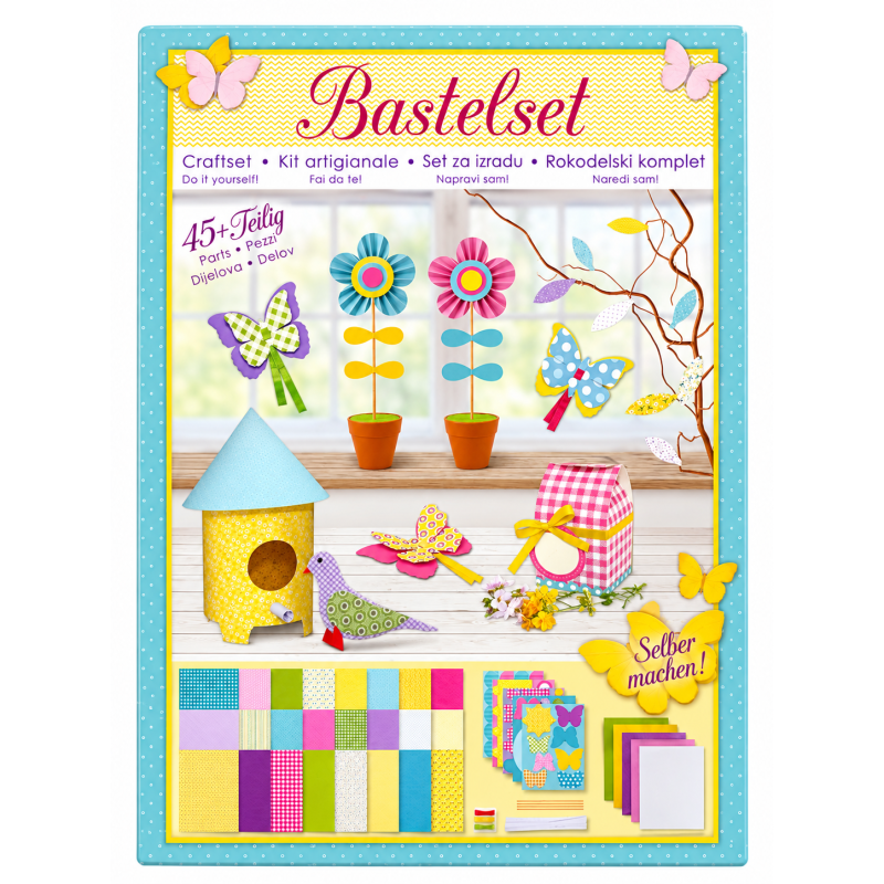 45+ delig Knutsel Hobby Craft pakket Mint-Groen
