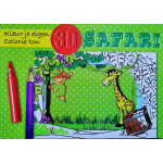 Kleur je eigen 3D Safari