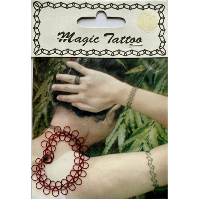 Magic Tattoo armband Rood