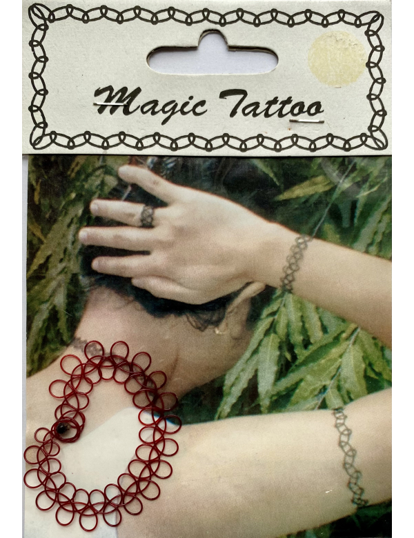 Magic Tattoo armband Rood