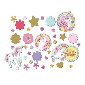 Unicorn Confetti pastel