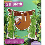 Kleur je eigen 3D Luiaard