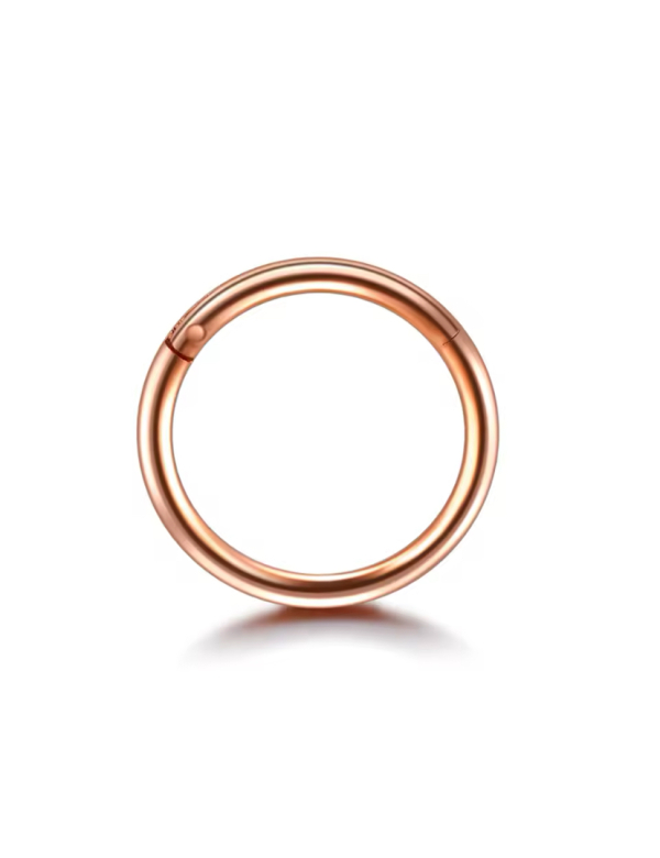 Piercing Ring Rose kleur 8x1.2 Piercing Ring Rose kleur 8x1.2