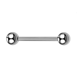 Tongpiercing Tepelpiercing Zilverkleurig Tongpiercing Tepelpiercing Zilverkleurig
