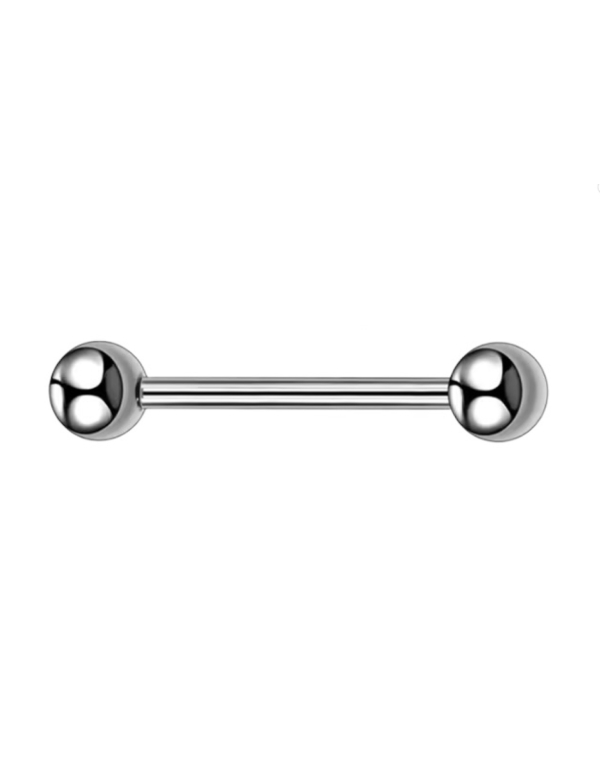 Tongpiercing Tepelpiercing Zilverkleurig