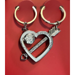 Set van 2 sleutelhangers With love from me to you