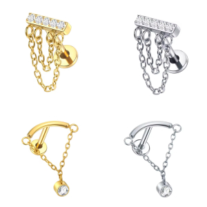 Hidden helix Piercings