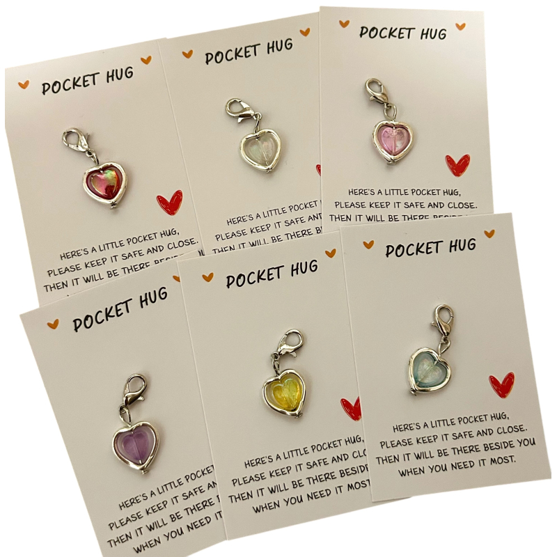 Pocket Hug Hartje sleutelhanger