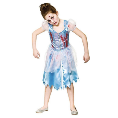 Verkleedjurk Zombie Princess 8-10 jaar