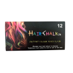 Haarkrijt, Hairchalk 12 kleuren