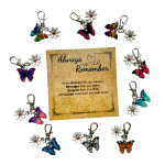 Pocket Hug Vlinder Sleutelhanger