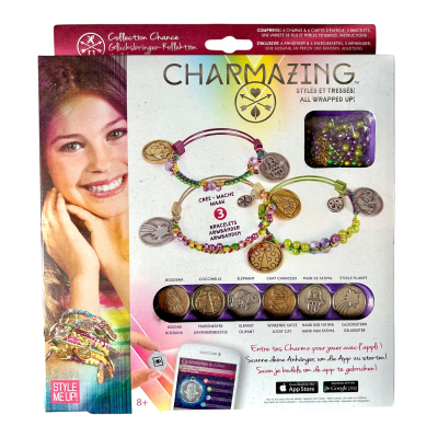 Charmazing Geluks collectie, maak 3 armbanden