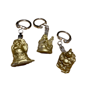 Sleutelhanger Boeddha Goud