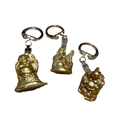 Sleutelhanger Boeddha Goud